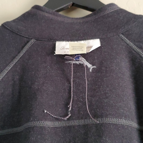 NWOT Tommy Bahama Reversible 1/2 Zip Sweater Sz L - Picture 12 of 14